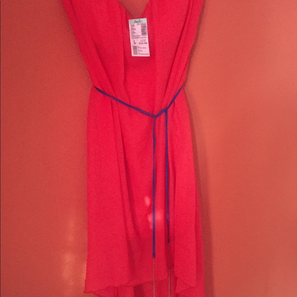 Summer strapless dress